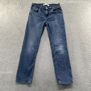 Levis 514 Jeans Womens 14 (26X26) Straight Stretch Regular Med Wash Clean